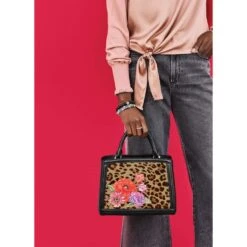 Harper Medium Satchel -Brighton Store harper medium satchel black 4 1272fcd9 729e 472e 8816 ce86246cde09