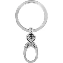 Brighton Store -Brighton Store heart charm key fob silver 1 e1034175 eed3 4da2 b757 3a991154b9a9