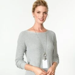 Heart Charm Reversible Badge Clip Necklace -Brighton Store heart charm reversible badge clip necklace silver 3 becb274a 0a9b 4cbd a5f3 690242eece63