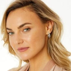 Illumina Lights Hoop Earrings -Brighton Store illumina lights hoop earrings silver 2 b3161fa6 f087 41a7 93a6 fa1c774e2c80