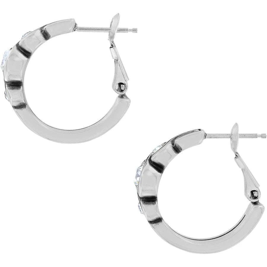 Infinity Sparkle Hoop Earrings 4 Infinity Sparkle Hoop Earrings - Image 2