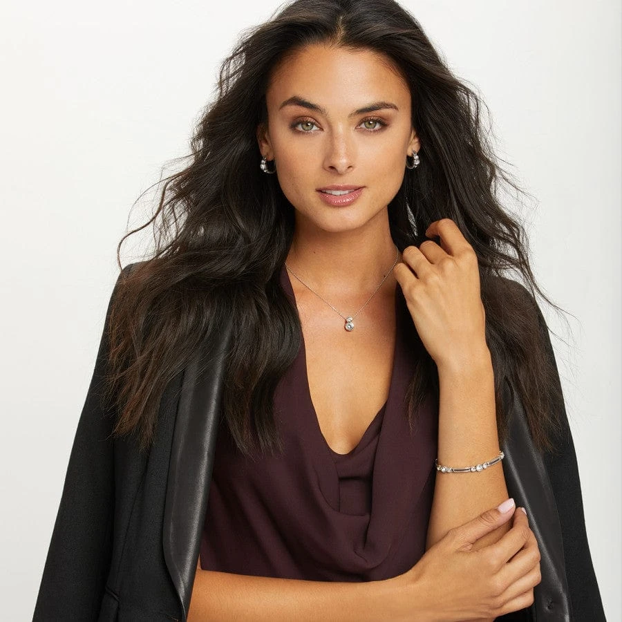 Infinity Sparkle Hoop Earrings 5 Infinity Sparkle Hoop Earrings - Image 3