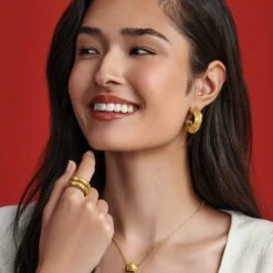 Inner Circle Double Ring -Brighton Store inner circle double ring gold 6