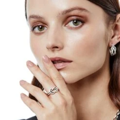 Interlok Harmony Ring -Brighton Store interlok harmony ring silver 2