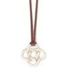 Interlok Horn Necklace -Brighton Store interlok horn necklace cream 0
