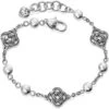 Interlok Petite Station Bracelet -Brighton Store interlok petite station bracelet silver 0 033aaf87 4783 40f0 af5c 164e6c422ab7