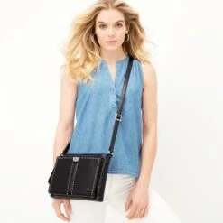 Jagger Cross Body Organizer -Brighton Store jagger cross body organizer black 6 f6b02cc5 cbb9 4188 875b 2880073f8ca3