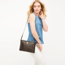 Jagger Cross Body Organizer -Brighton Store jagger cross body organizer pewter 6 cb7fe979 ef2e 4637 b0b1 54253d795ff2