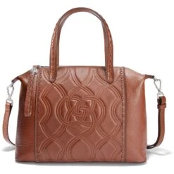 Janelle Satchel -Brighton Store janelle satchel bourbon 0