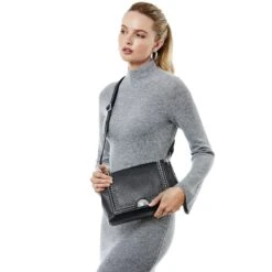 Jazz Medium Flap Bag -Brighton Store jazz medium flap bag black 5