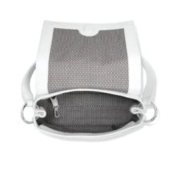 Jazz Medium Flap Bag -Brighton Store jazz medium flap bag white 1