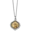 Joan Of Arc Necklace 2 Joan Of Arc Necklace -Brighton Store joan of arc necklace silver gold 0