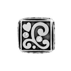 Just Married Cube Bead -Brighton Store just married cube bead silver 2 32578b24 6ef4 476e ad32 f8e1c2e0930a