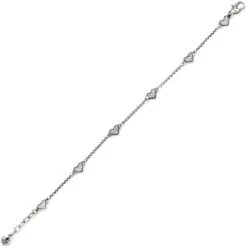 Kiss & Tell Anklet -Brighton Store kiss tell anklet silver 2