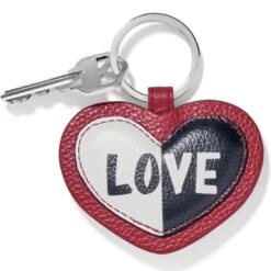 Look Of Love Key Fob -Brighton Store look of love key fob multi 1 d799d1e9 db21 48a7 981d f618b3a965f0