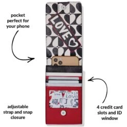 Look Of Love Phone Organizer -Brighton Store look of love phone organizer multi 1 d49eb847 5c3d 4295 9a68 cce1823d7432