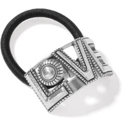 Love Me Tender Pony Tail Holder -Brighton Store love me tender pony tail holder silver 2 453c9c57 3a88 4030 8ad6 0a82a3a36f88