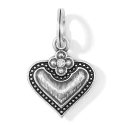 Luna Heart Charm Necklace 7 Luna Heart Charm Necklace -Brighton Store luna heart charm necklace silver 2 94534149 ca05 4e07 a6bf 23357cfe71ab
