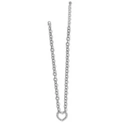Brighton Store -Brighton Store mabel heart charm holder necklace silver 1 ae9544d8 10ff 4762 bf0d 4b43dd04c6ea