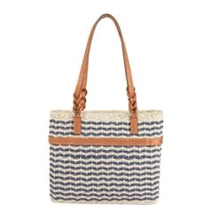 Magnolia Straw Tote -Brighton Store magnolia straw tote natural luggage 2