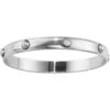 Meridian Petite Station Bangle -Brighton Store meridian petite station bangle silver 0 09ce9397 2a52 4df9 95ad 3331ad823d93