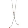 Meridian Two Tone Petite Y Necklace -Brighton Store meridian two tone petite y necklace gold red 0