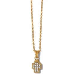 Meridian Zenith Cross Necklace -Brighton Store meridian zenith cross necklace gold 0