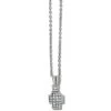 Meridian Zenith Cross Necklace 1 Meridian Zenith Cross Necklace -Brighton Store meridian zenith cross necklace silver 0