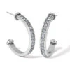 Meridian Zenith Medium Hoop Earrings -Brighton Store meridian zenith medium hoop earrings silver 0 2881f2d2 958f 4256 9e76 e3afba8c3473