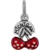 Michigan Charm -Brighton Store michigan charm silver red 0 81fe439a 53ef 43c6 ab45 9723b01e6b66
