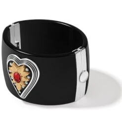 Monarch Love Hinged Bangle -Brighton Store monarch love hinged bangle black multi 1 a4276b46 0b89 4995 b061 bd0cb6d2518a