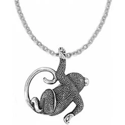 Monkeying Around Necklace -Brighton Store monkeying around necklace silver 1 38d8e706 cf53 48dd 9e5c e0a113e131b0
