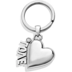 My Love Key Fob -Brighton Store my love key fob silver 1 cb964af3 bc6d 4a76 a0ae 592267b4d3d5