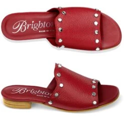 Night Studded Sandals -Brighton Store night studded sandals lipstick 1 787e7b1e 5f91 4445 8f3d 877b2442b593