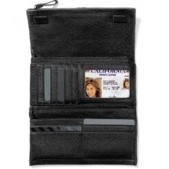 Nolita Shimmer Large Wallet -Brighton Store nolita shimmer large wallet black 3