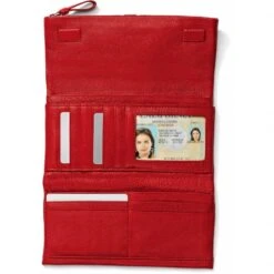 Nolita Shimmer Large Wallet -Brighton Store nolita shimmer large wallet lipstick 2