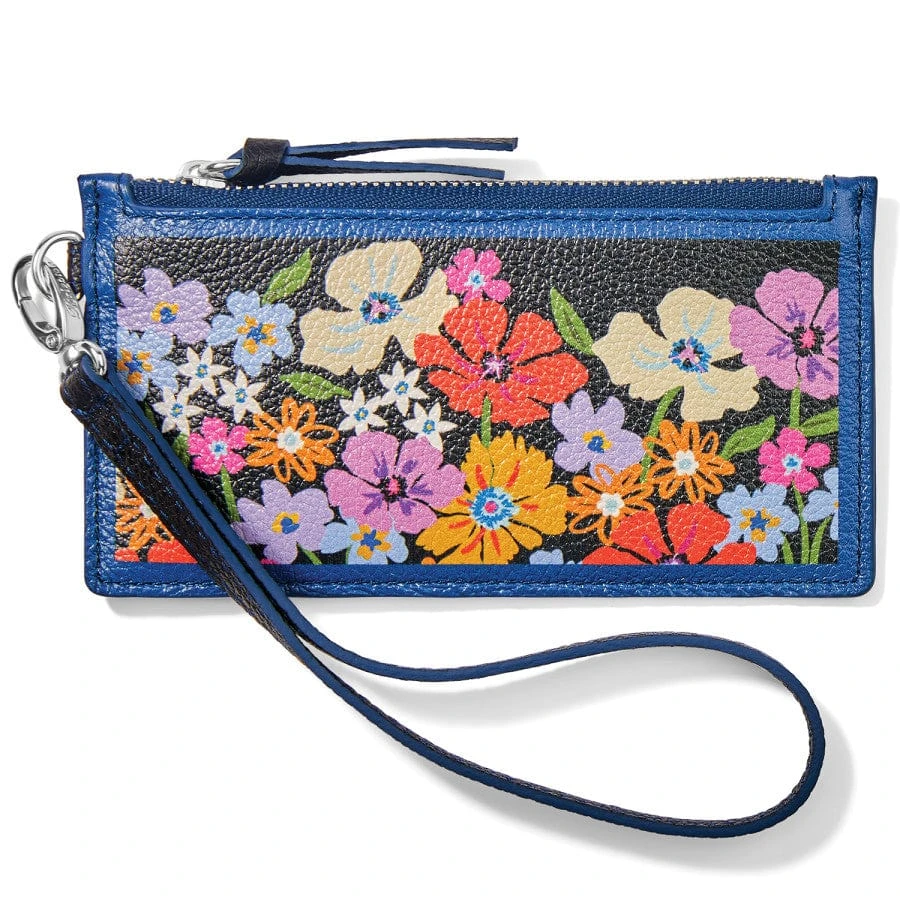 Painted Poppies Card Pouch 3 Painted Poppies Card Pouch