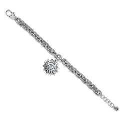 Brighton Store 15 Brighton Store -Brighton Store pebble dot medali chain bracelet silver 1