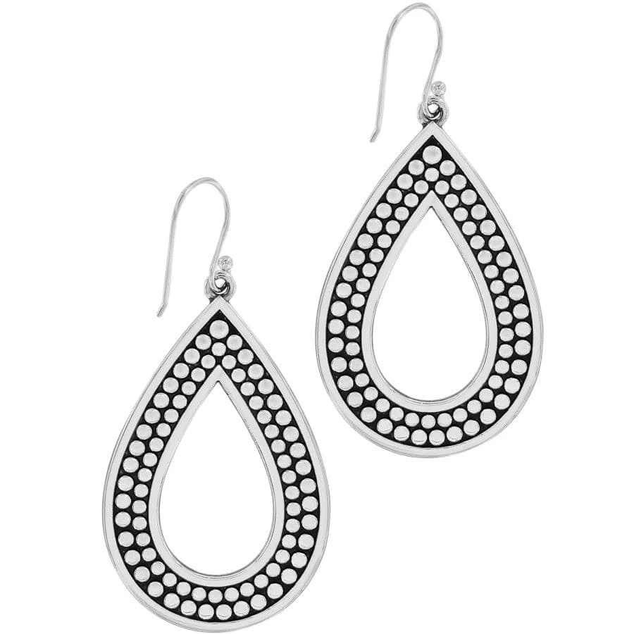 Pebble Open Teardrop Reversible Earrings 4 Pebble Open Teardrop Reversible Earrings - Image 2