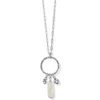 Pebble Pearl Charm Ring Necklace -Brighton Store pebble pearl charm ring necklace silver pearl 0 a02bb343 5628 4d30 a2ec 38fc75071a48
