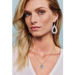 Pebble Round Reversible Petite Necklace -Brighton Store pebble round reversible petite necklace silver 3 5ab095c6 e3a6 4353 bef7 6204719501e3