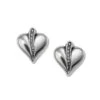 Precious Heart Post Earrings -Brighton Store precious heart post earrings silver 0