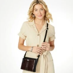 Pretty Tough City Organizer -Brighton Store pretty tough city organizer black chocolate croco 4 214f5ede 966b 4553 b912 e01261f3bf40