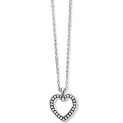Pretty Tough Open Heart Necklace