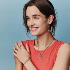 Pretty Tough Open Heart Necklace 7 Pretty Tough Open Heart Necklace -Brighton Store pretty tough open heart necklace silver 2 9f3003b4 ee04 4407 b033 83a0d2e37338