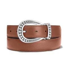 Really Tough Reversible Belt -Brighton Store really tough reversible belt bourbon 0