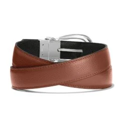 Really Tough Reversible Belt -Brighton Store really tough reversible belt bourbon 1
