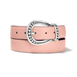 Really Tough Reversible Belt -Brighton Store really tough reversible belt pink sand 0