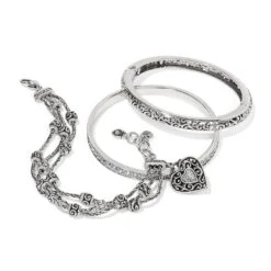 Reno Heart Bracelet 10 Reno Heart Bracelet -Brighton Store reno heart bracelet silver 3