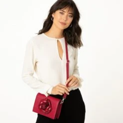 Rosaria Flap Bag -Brighton Store rosaria flap bag lipstick 4 f16be1ef 2baf 4942 a6da 998c745c0178
